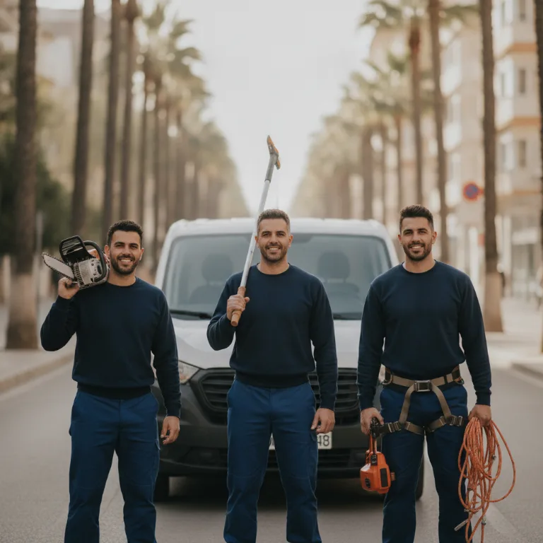 Tala de Árboles equipo en Antequera